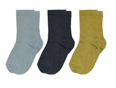 MP socks navy mix cotton (3-pack)